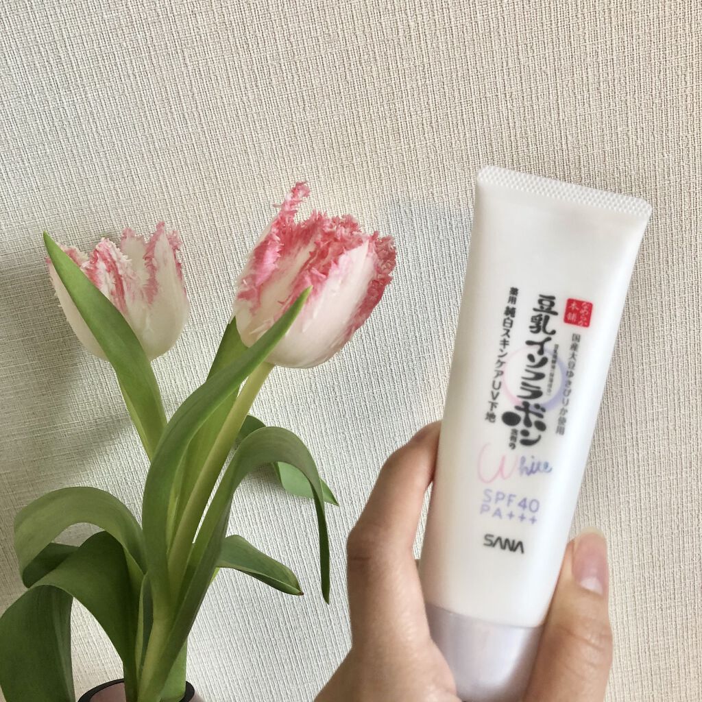 薬用美白スキンケアUV下地/なめらか本舗/化粧下地を使ったクチコミ（2枚目）