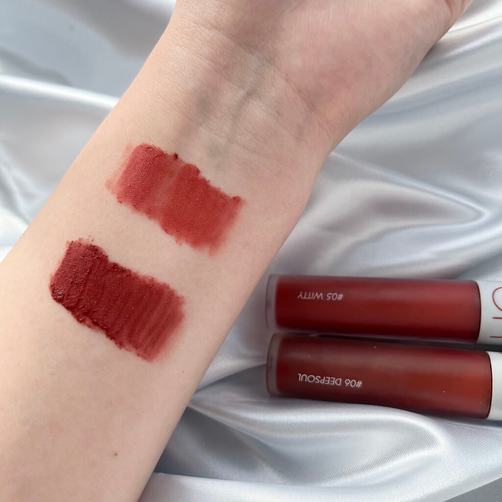 ゼロベルベットティント/rom&nd/リップティントを使ったクチコミ(3枚目)