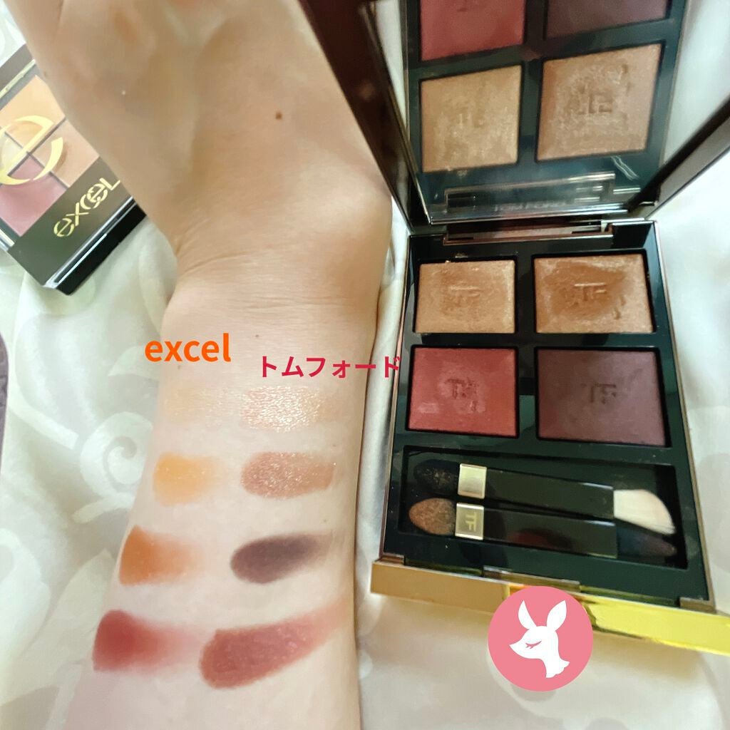 アイ カラー クォード/TOM FORD BEAUTY/アイシャドウパレットを使ったクチコミ(4枚目)