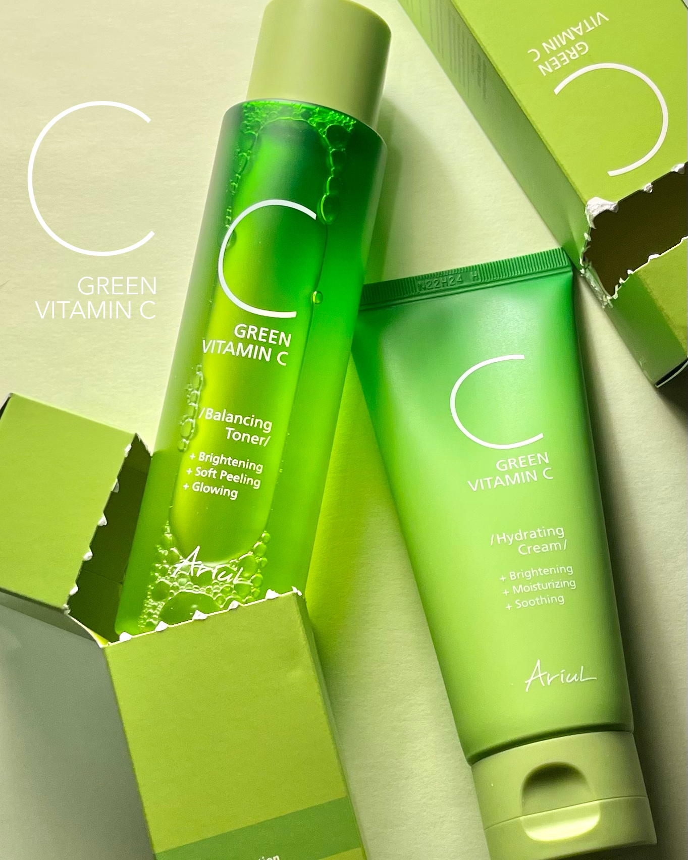 アリウル グリーンビタミンC バランシングトナー/Ariul/化粧水を使ったクチコミ（1枚目）