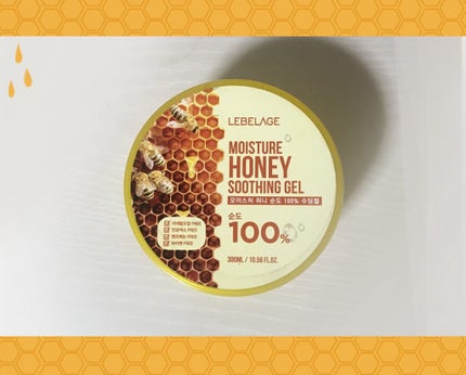 moisture honey 100% soothing gel/LEBELAGE/バスト・ヒップケアを使ったクチコミ(2枚目)
