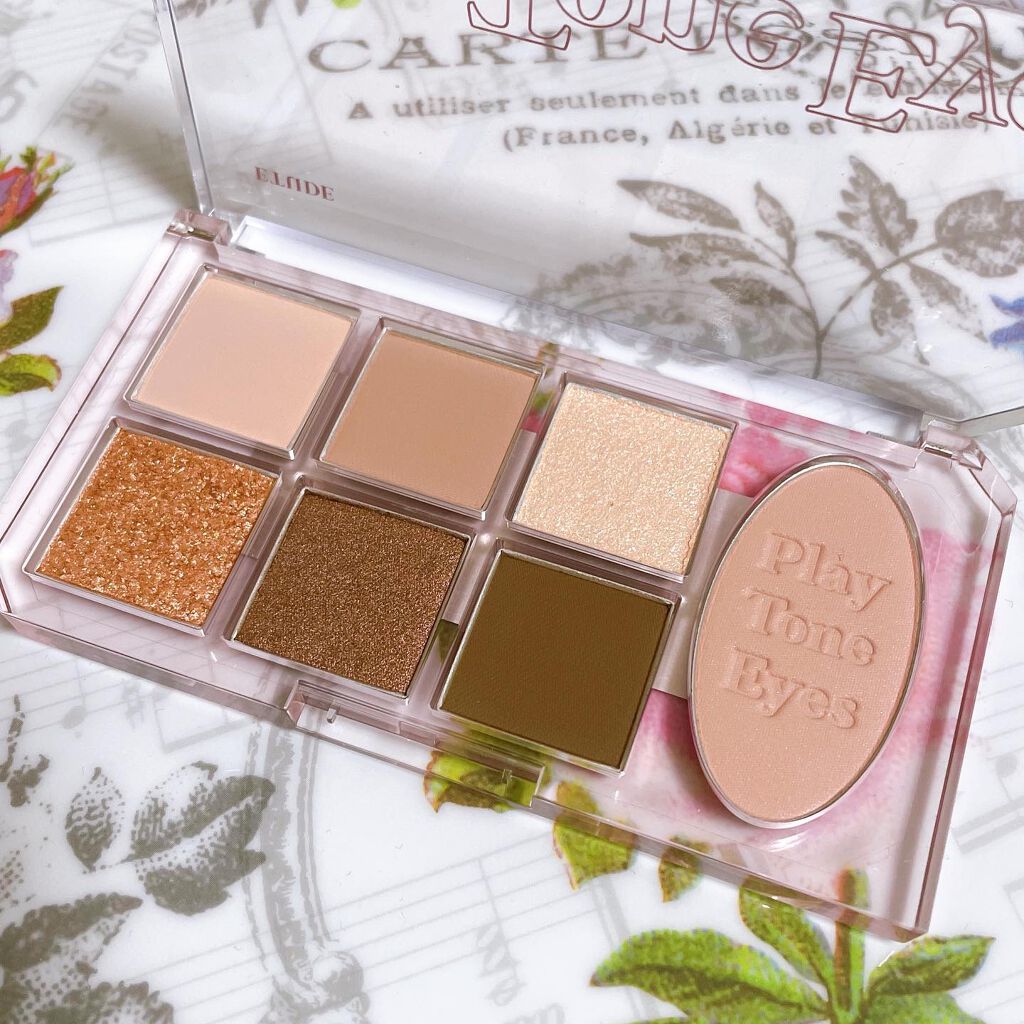 プレイトーンアイパレット/ETUDE/アイシャドウパレットを使ったクチコミ（1枚目）