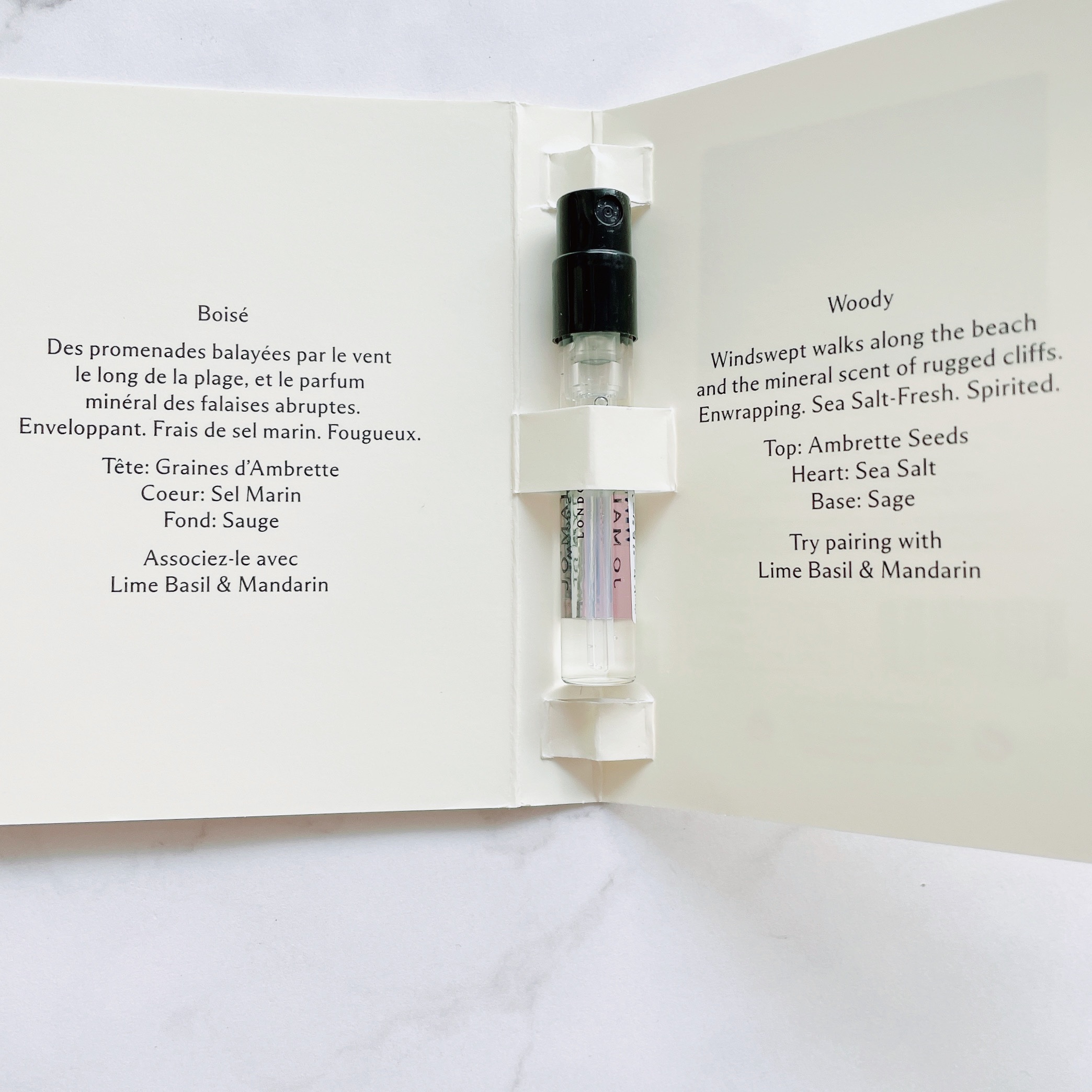 ウッド セージ & シー ソルト コロン/Jo MALONE LONDON/香水(レディース)を使ったクチコミ（3枚目）