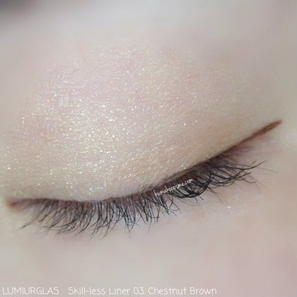 スキルレスライナー/LUMIURGLAS/リキッドアイライナーを使ったクチコミ(7枚目)