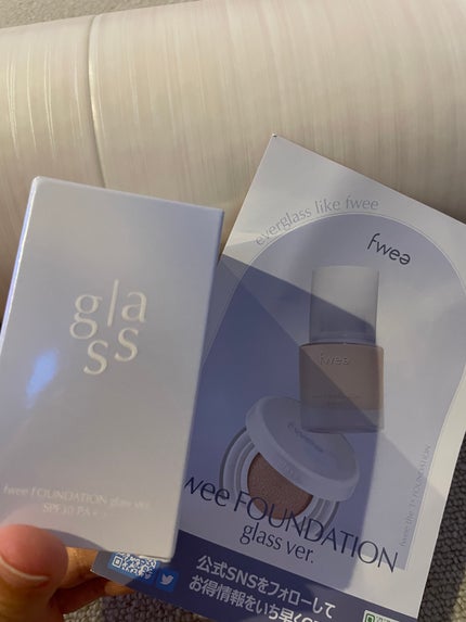 フィーファンデーションガラス/fwee/リキッドファンデーションを使ったクチコミ(4枚目)