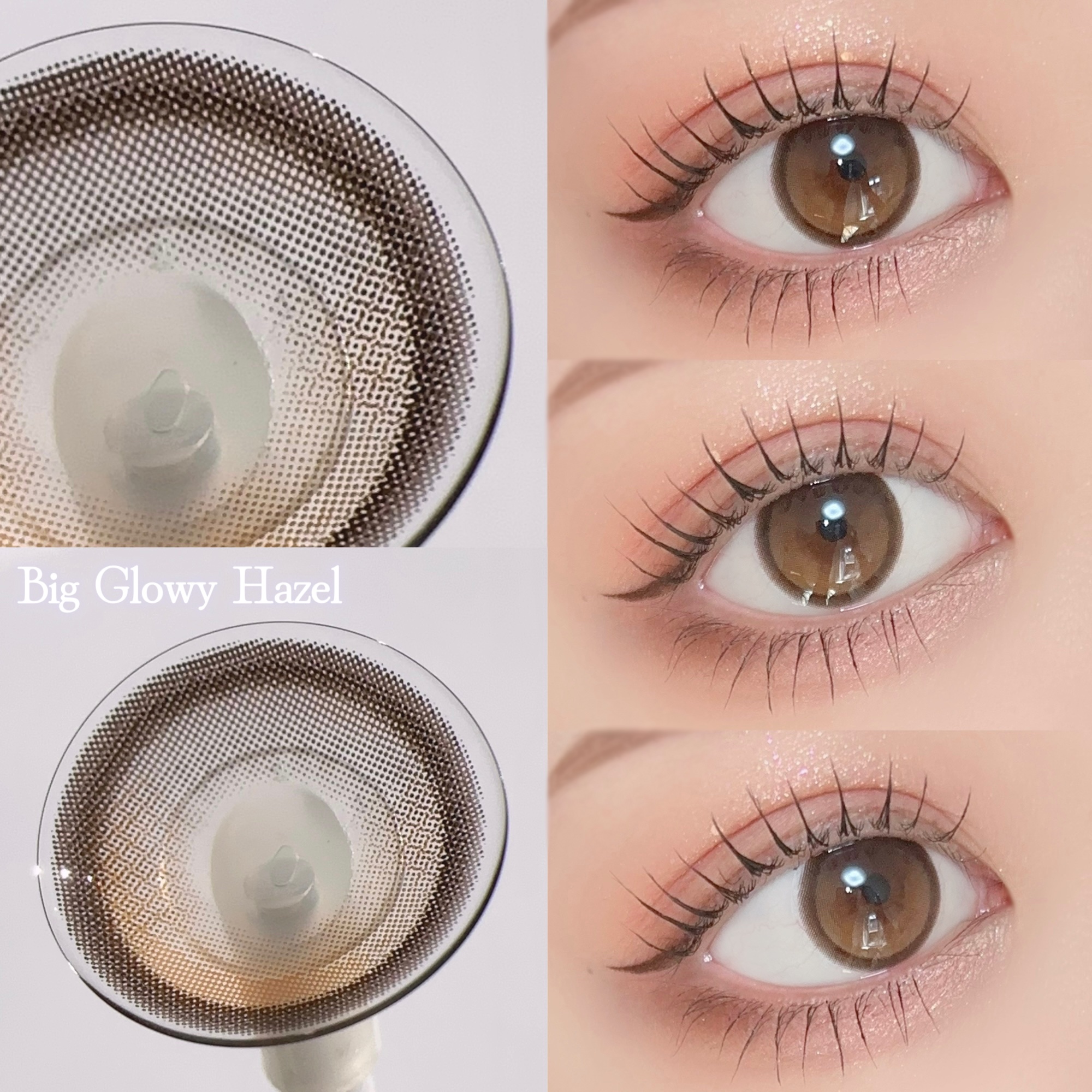 Glowy 1day/OLENS/ワンデー（１DAY）カラコンを使ったクチコミ（2枚目）