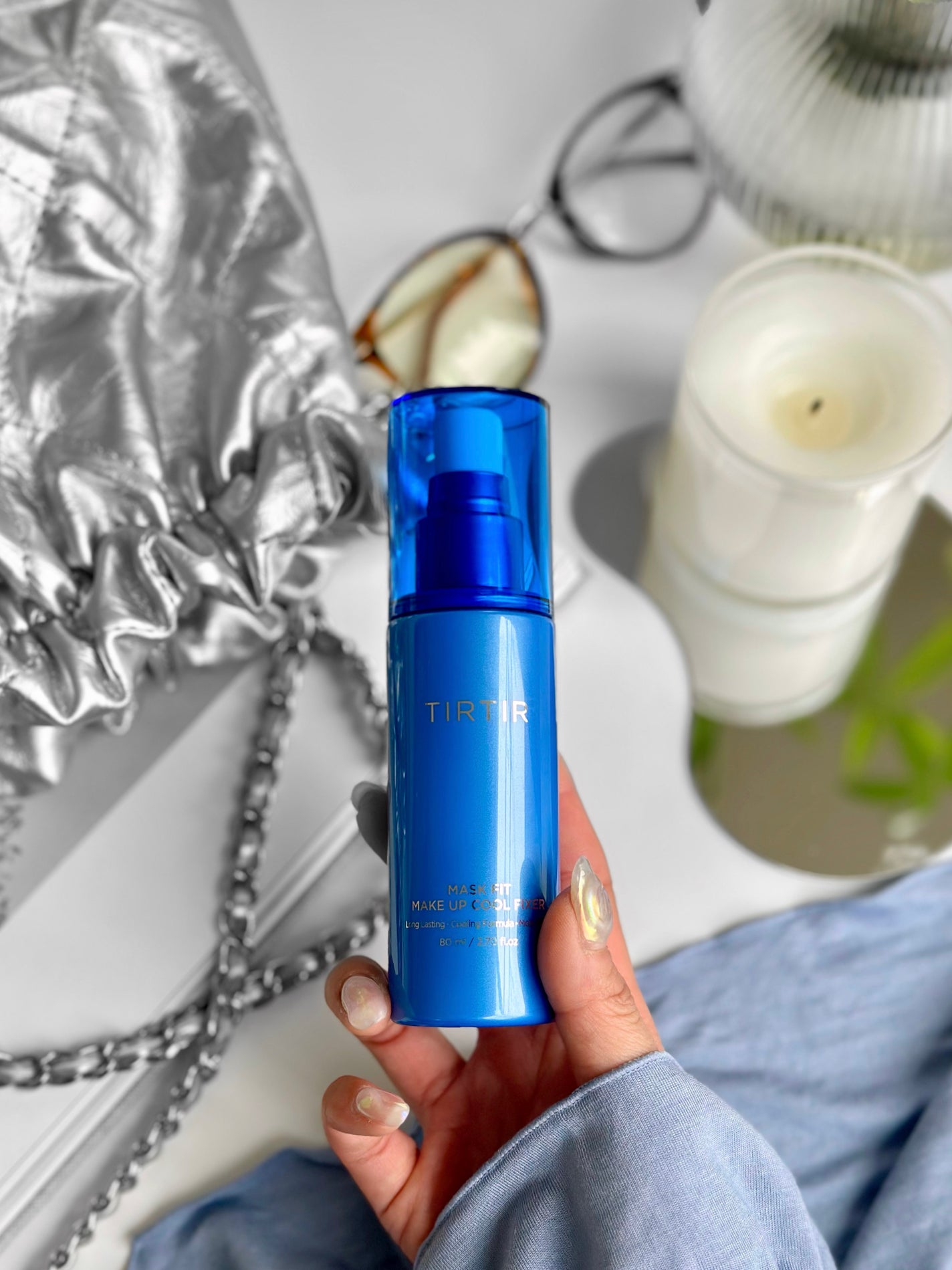 マスクフィットメイクアップ クールフィクサー/TIRTIR(ティルティル)/フィックスミストを使ったクチコミ(2枚目)