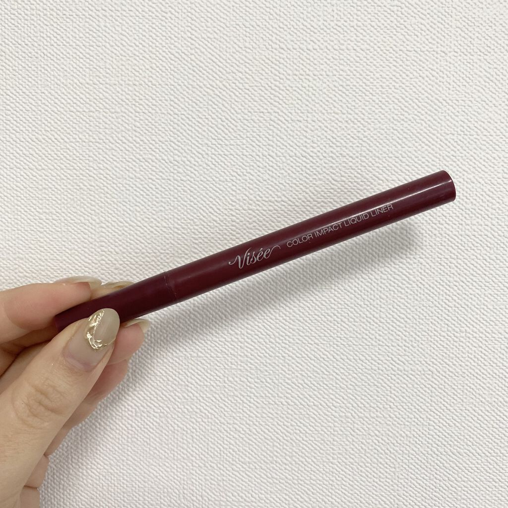 Visée カラーインパクト リキッドライナーのクチコミ「
Visée
リシェ カラーインパクト リキッドライナー
RD440　バーガンディ

----.....」（1枚目）