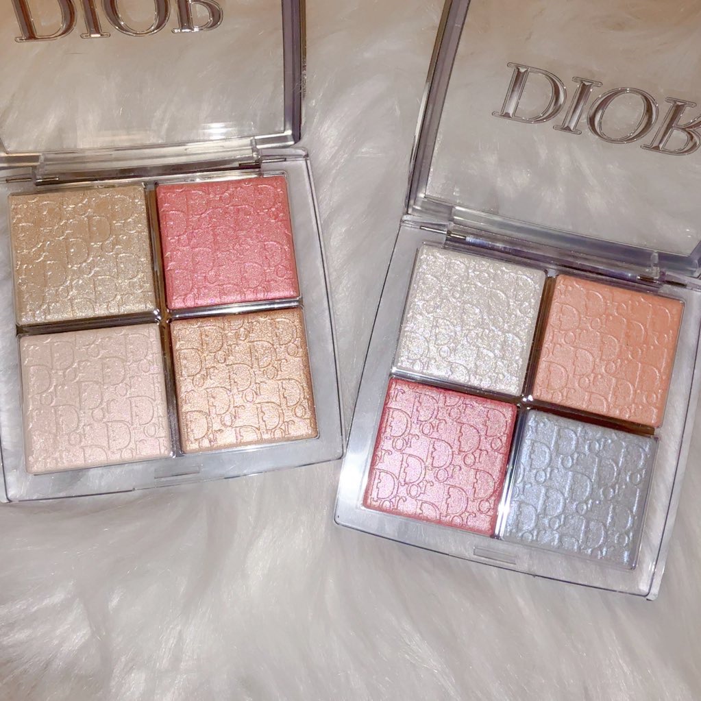 ディオール バックステージ フェイス グロウ パレット 006 セレスティアル グロウ（バックステージ ホリデー 限定色）/Dior/ハイライトを使ったクチコミ（3枚目）