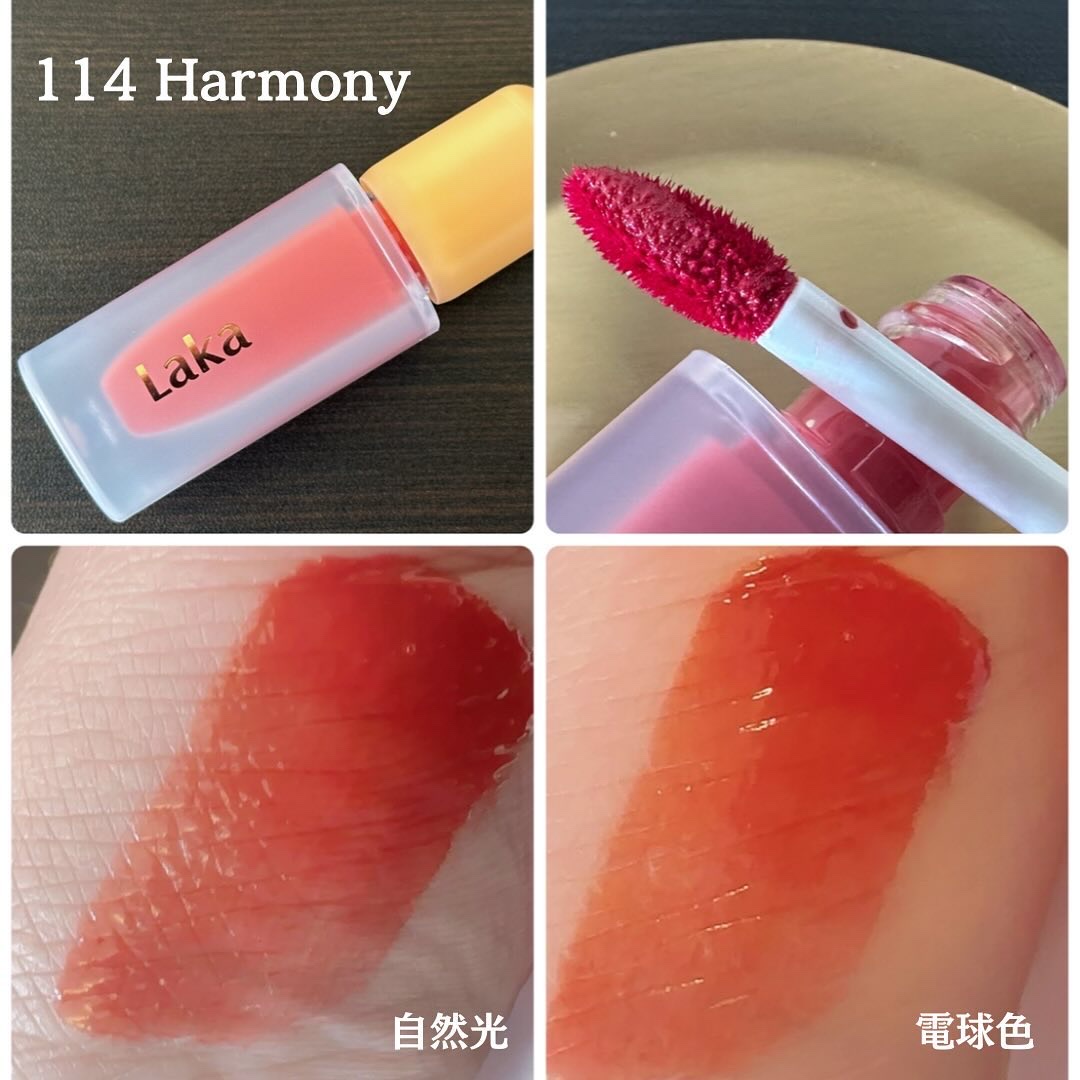 フルーティーグラムティント/Laka/リップティントを使ったクチコミ（3枚目）