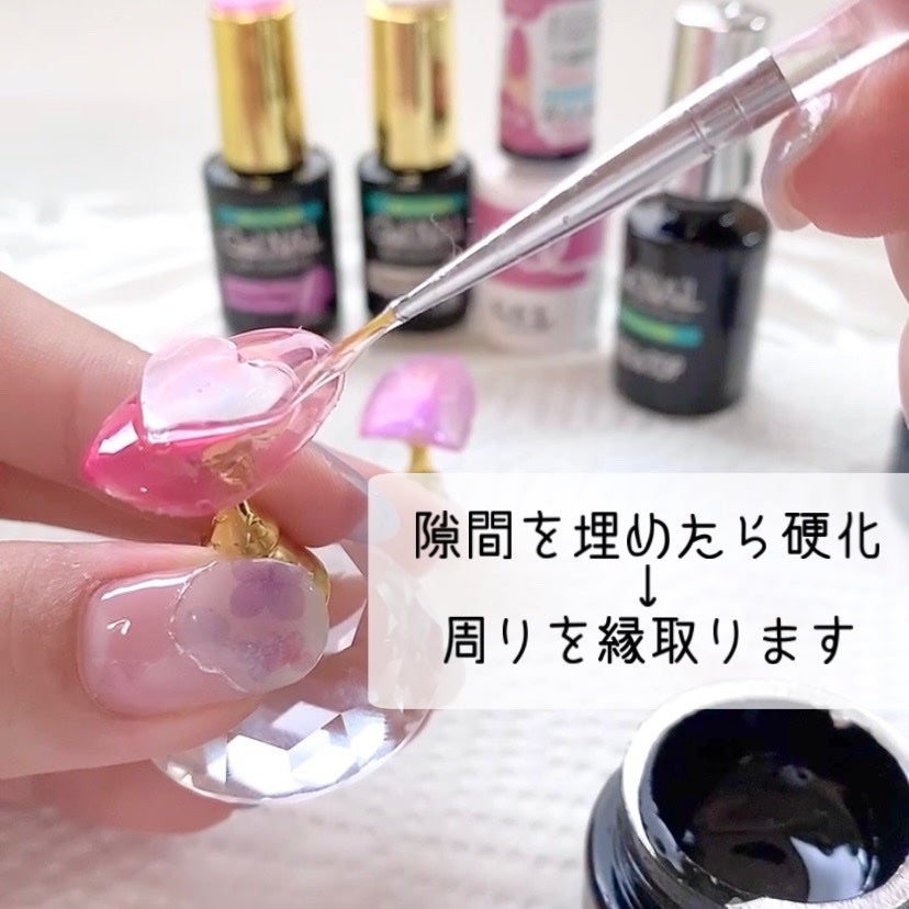 ネイルシール/セリア/ネイルシールを使ったクチコミ(6枚目)