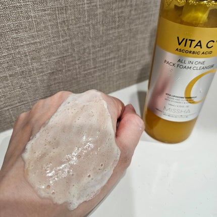 ミシャ ビタシープラス 泡マスク洗顔/MISSHA/泡洗顔を使ったクチコミ(3枚目)