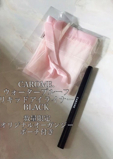 リキッドアイライナー/CAROME./リキッドアイライナーを使ったクチコミ（2枚目）