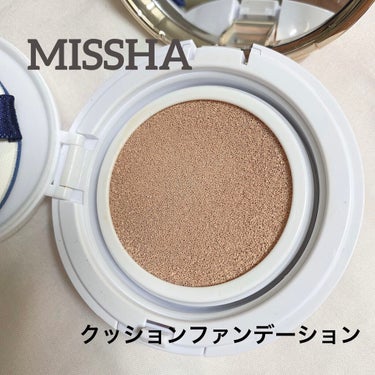 M クッション ファンデーション(モイスチャー)/MISSHA/クッションファンデーションを使ったクチコミ（1枚目）