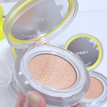 ベアクッション/FEEV/クッションファンデーションを使ったクチコミ(4枚目)