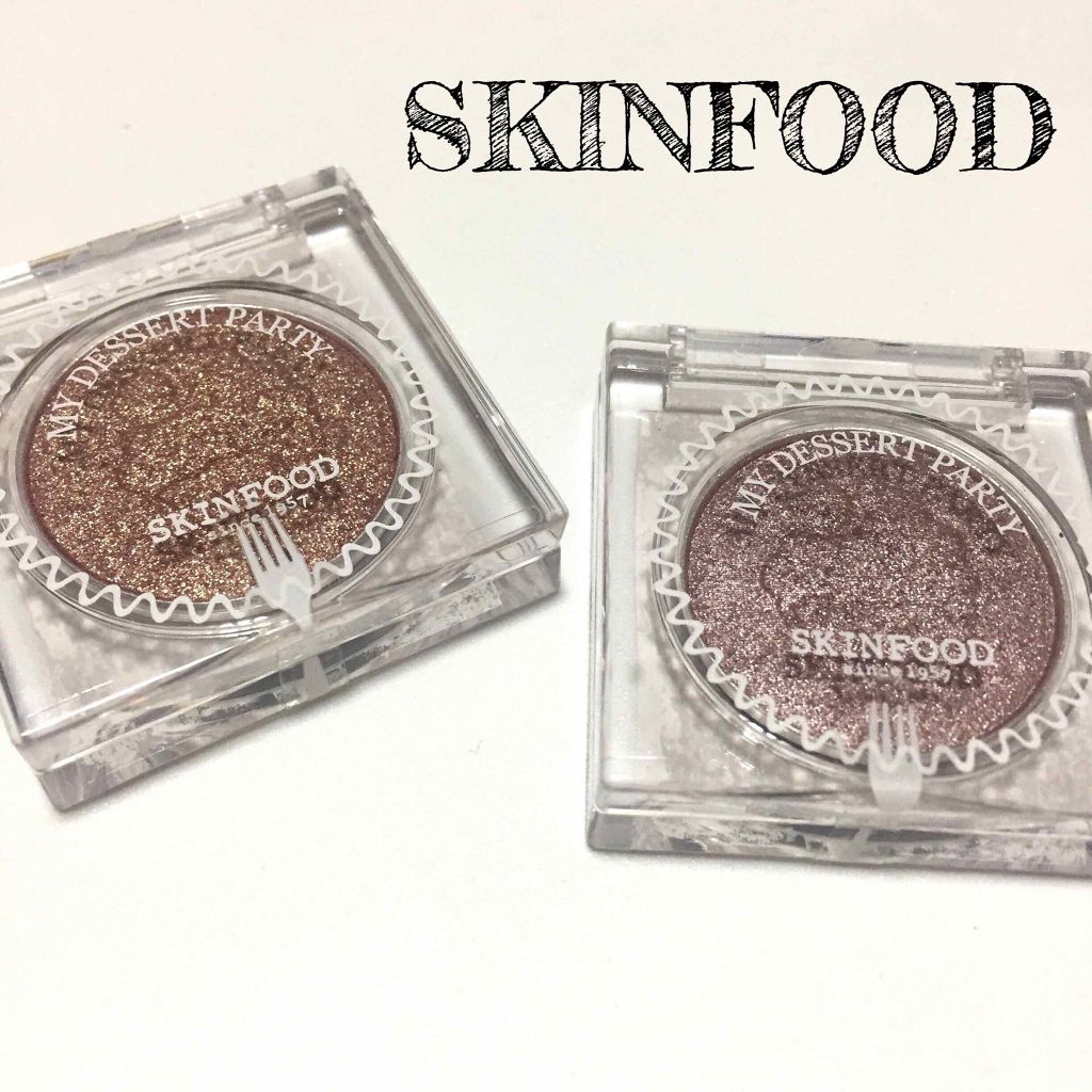 マイデザート パーティ アイシャドウ/SKINFOOD/単色アイシャドウを使ったクチコミ（1枚目）
