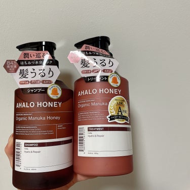 ハイドロ＆リペア ジェントル ヘアシャンプー／トリートメント トリートメント本体 450ml/AHALO HONEY/シャンプー・コンディショナーの画像