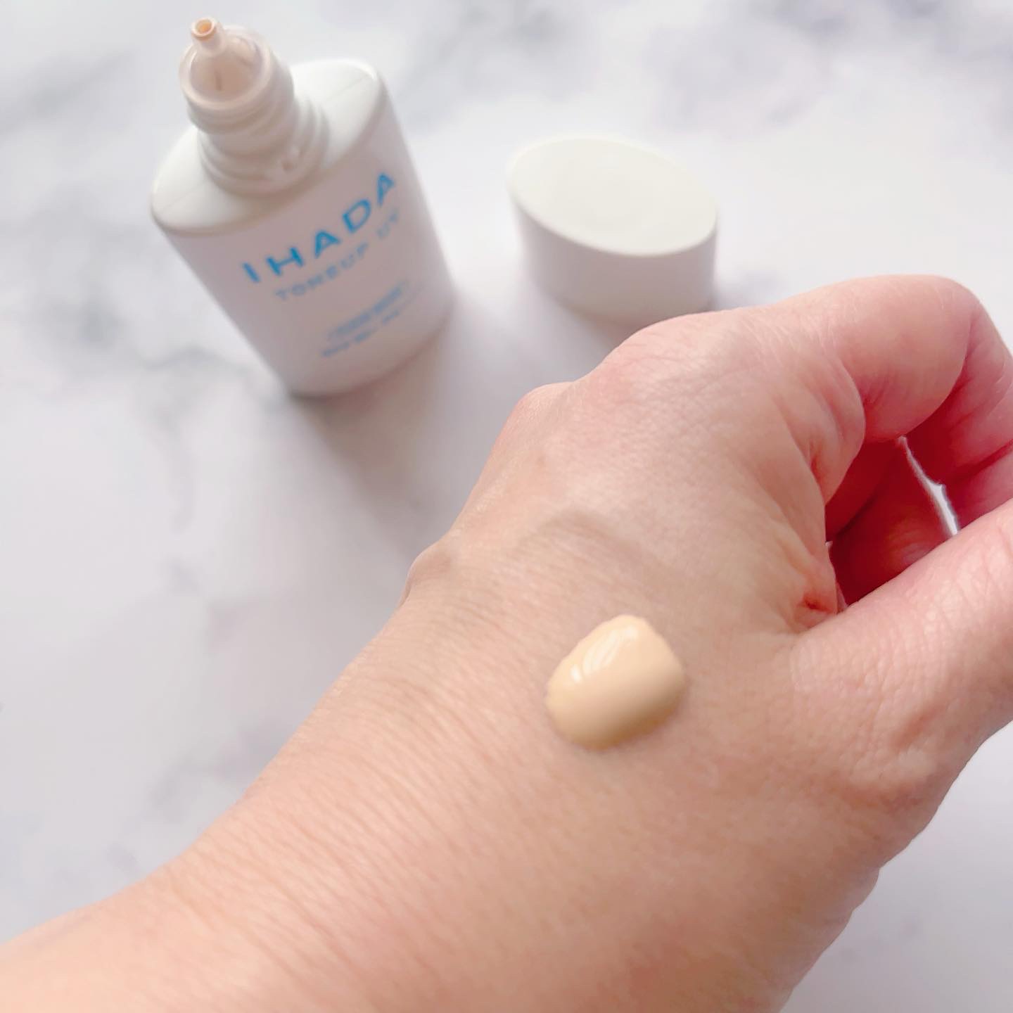 薬用フェイスプロテクトUV ミルク/IHADA/日焼け止めミルクを使ったクチコミ（3枚目）