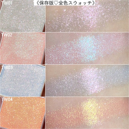 マルチカラーバリエーション トゥインクル/チャコット・コスメティクス/単色アイシャドウを使ったクチコミ(7枚目)