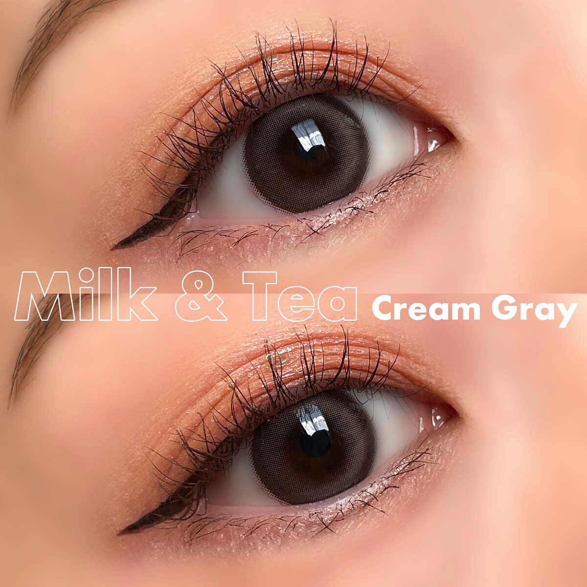 chuuLENS Milk&Tea 1day/chuu LENS/ワンデー（１DAY）カラコンを使ったクチコミ（2枚目）