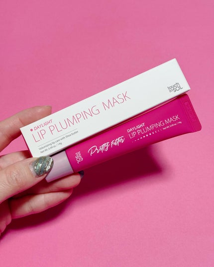 プリティーフィルターデイライトリッププランピングマスク/touch in SOL /リップマスクを使ったクチコミ(3枚目)