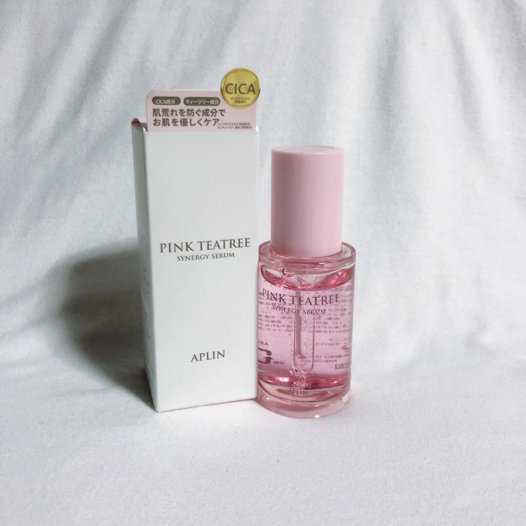 ピンクティーツリーシナジーセラム/APLIN/美容液を使ったクチコミ（2枚目）
