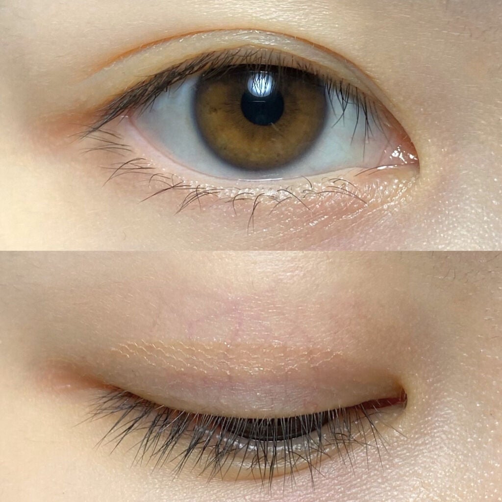 じゅり on LIPS 「ずっと気になってた水で貼るメッシュタイプのアイテープをレビュー..」(4枚目)