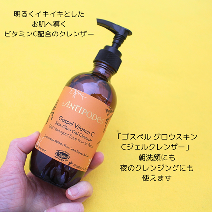 ゴスペル グロウスキン C ジェルクレンザー/Antipodes/その他洗顔料を使ったクチコミ(2枚目)