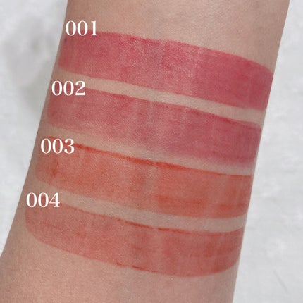 BLEND BERRY ムースタッチティントリップ のクチコミ「【BRENDBERRY ムースタッチティントリップ全色まとめ】
今回はご提供頂いた9月21.....」(2枚目)