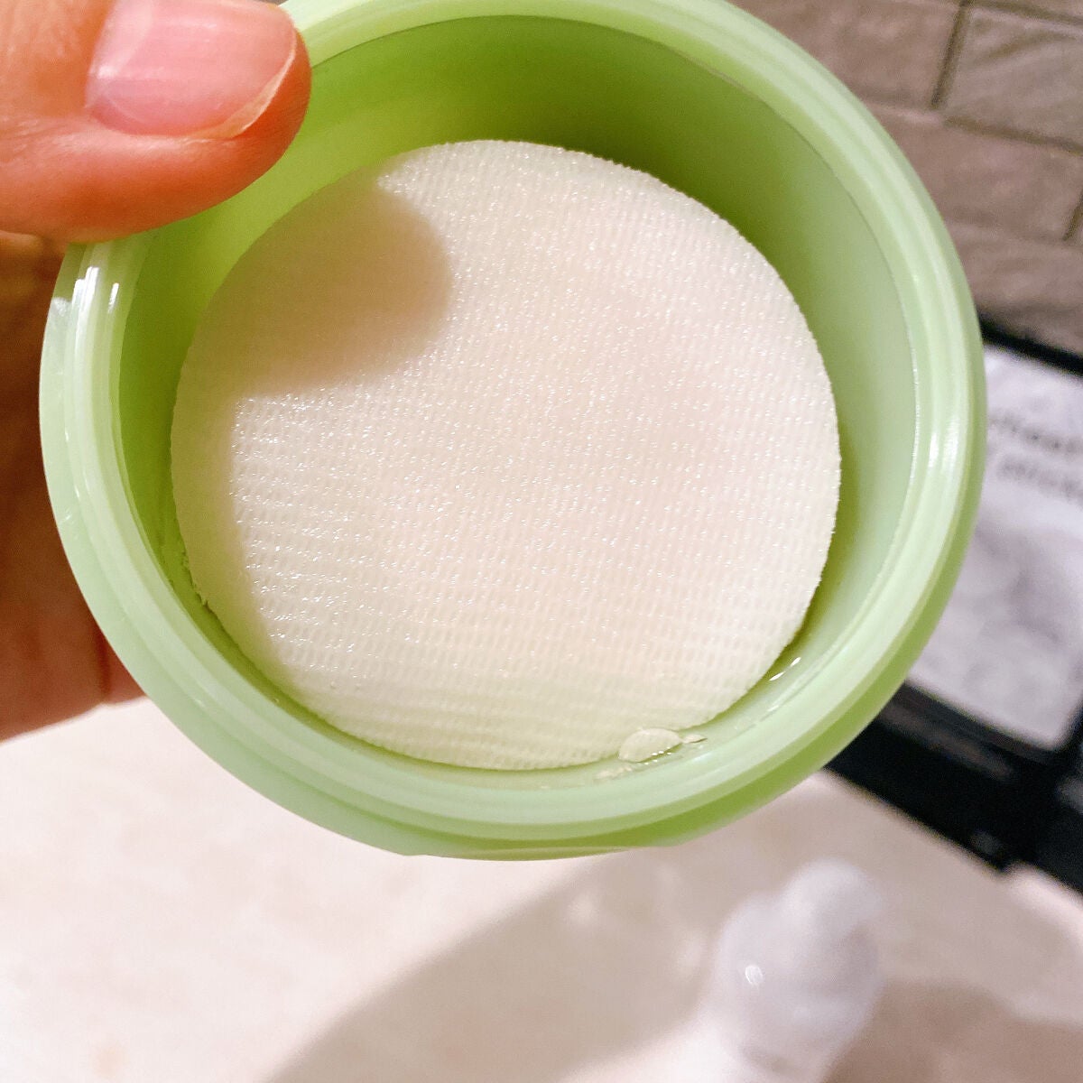 ドクダミカーミングタッチスポットパッド/Abib /トナーパッドを使ったクチコミ(2枚目)