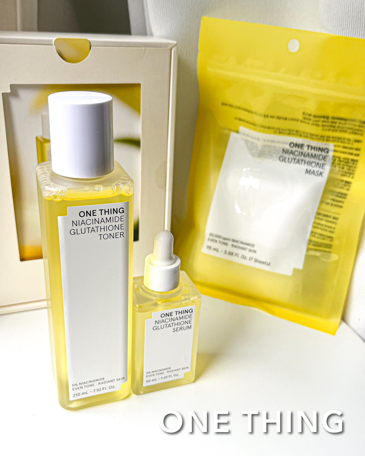 ナイアシンアミドグルタチオントナー/ONE THING/化粧水を使ったクチコミ(7枚目)