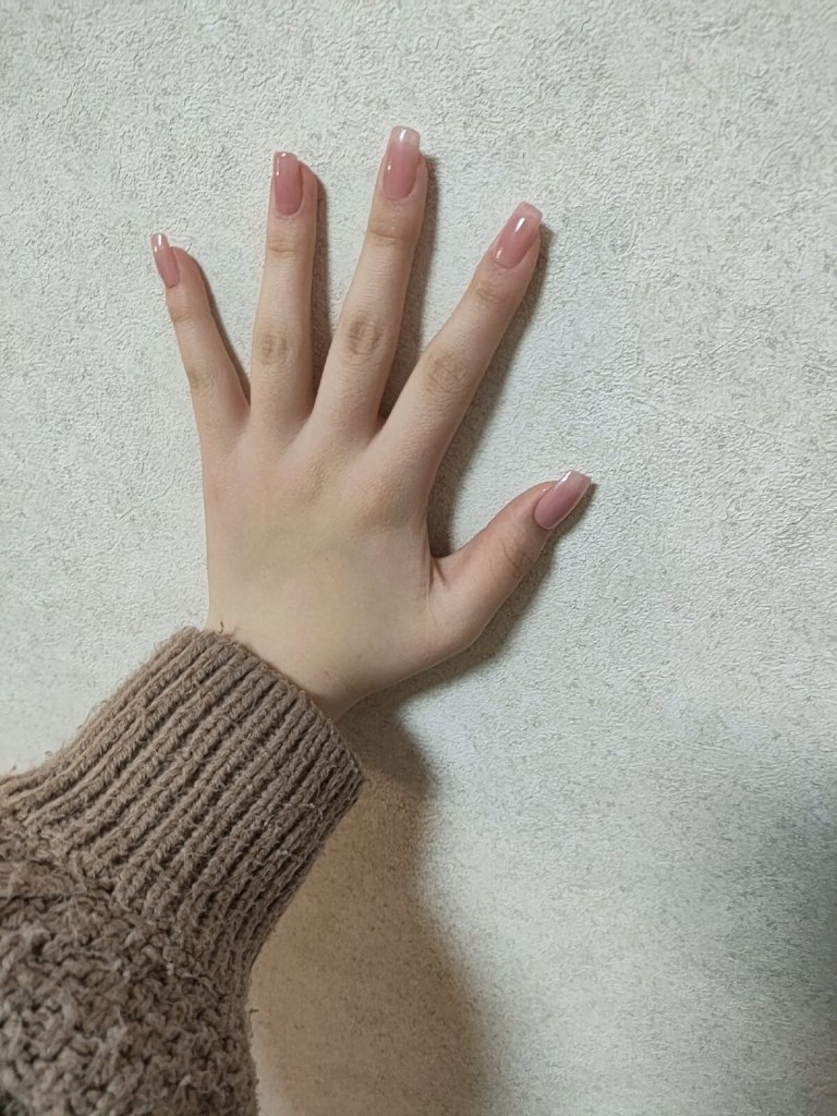 パル カラージェル ピンクベージュ/キャンドゥ/ジェルネイルを使ったクチコミ（3枚目）