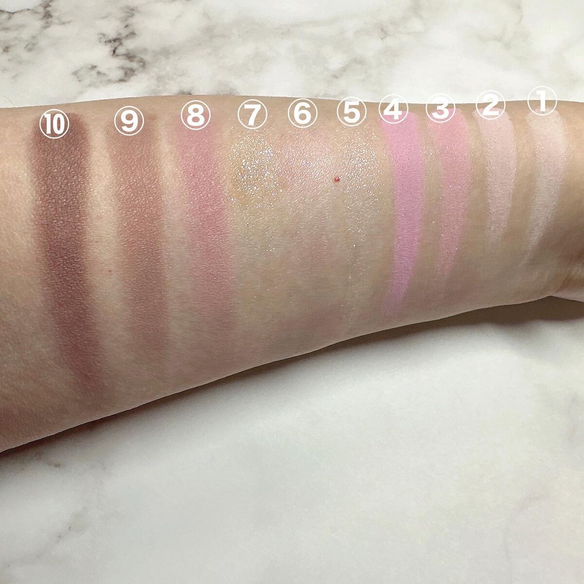 ムードキーボード/lilybyred/アイシャドウパレットを使ったクチコミ(4枚目)