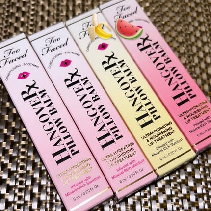 ~トゥー フェイスド ハングオーバー~ ピロー バーム リップ トリートメント/Too Faced/リップ美容液を使ったクチコミ(1枚目)