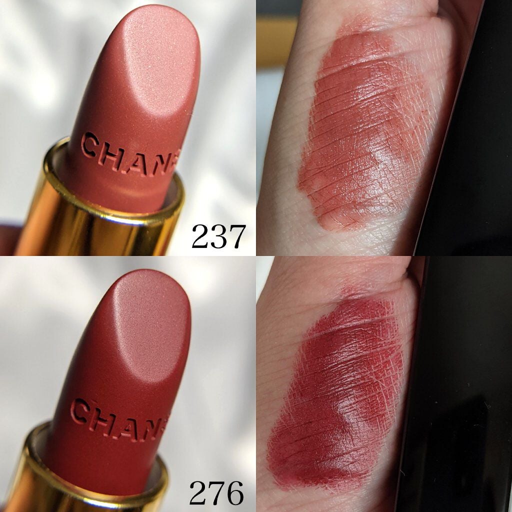 ルージュ アリュール ヴェルヴェット/CHANEL/口紅を使ったクチコミ(2枚目)