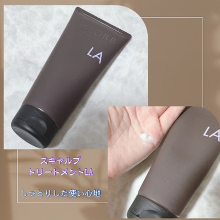 スキャルプシャンプーLA/トリートメントLA/ALORB/サロンシャンプーを使ったクチコミ(3枚目)