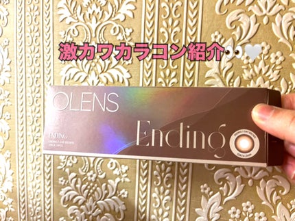 Ending 1day ブラウン/OLENS/ワンデー(1DAY)カラコンを使ったクチコミ(2枚目)