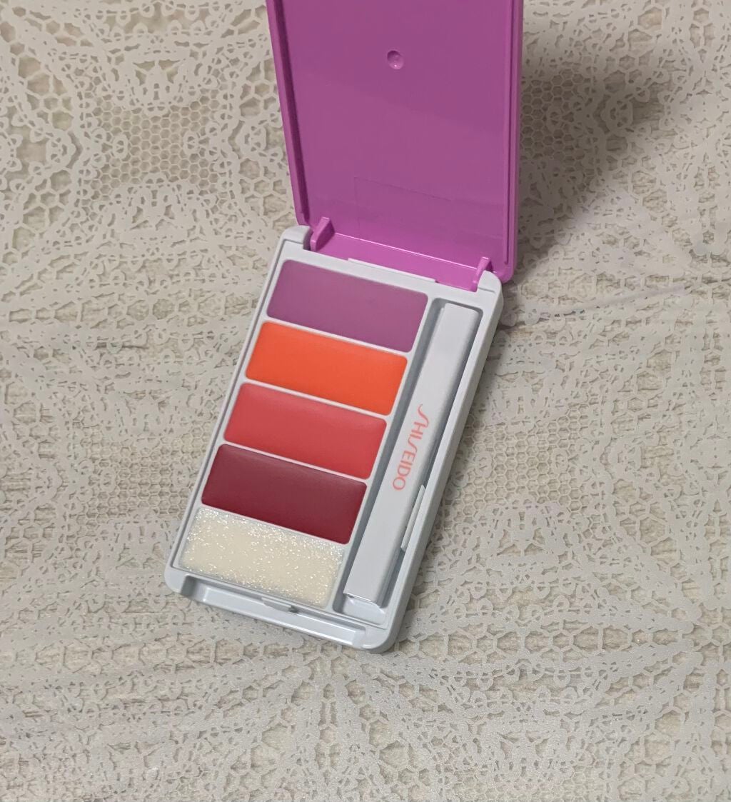 アクアジェル リップパレット/SHISEIDO/口紅を使ったクチコミ(3枚目)