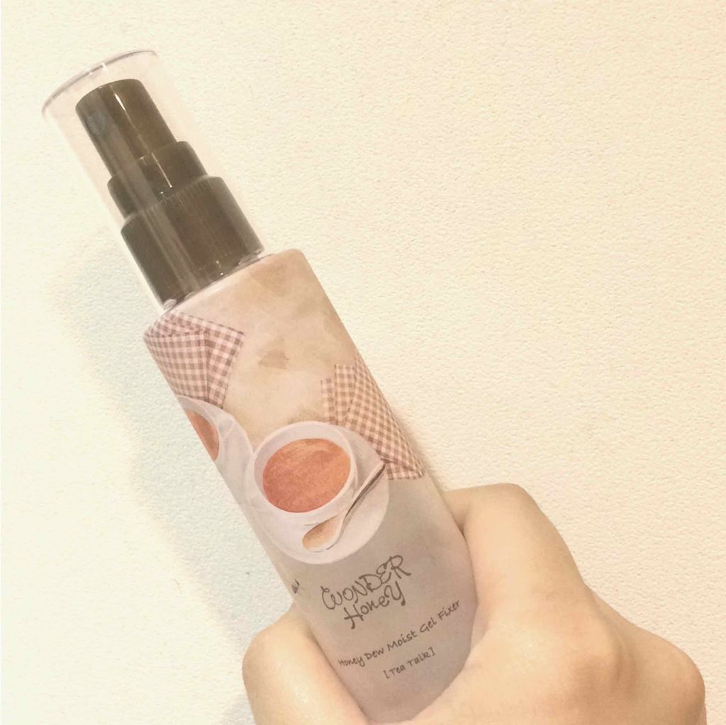 ワンダーハニー うるぴたジェルフィクサー ティートーク/VECUA Honey/フィックスミストを使ったクチコミ(1枚目)