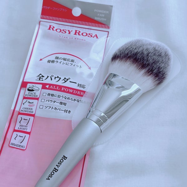 パウダーファンブラシ/ロージーローザ/メイクブラシ by mocha