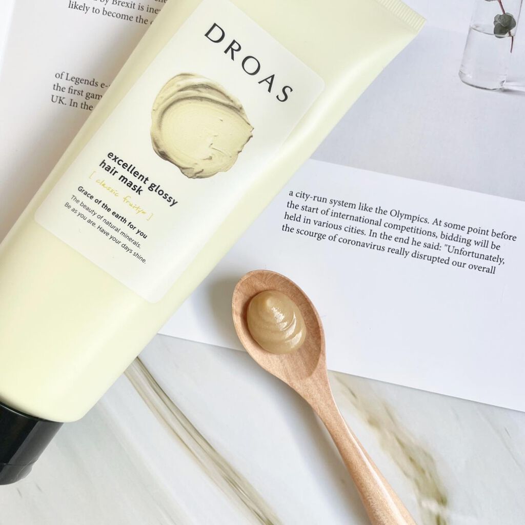 クレイヘアマスク エクセレントグロッシー/DROAS/ヘアマスク・ヘアパックを使ったクチコミ(3枚目)