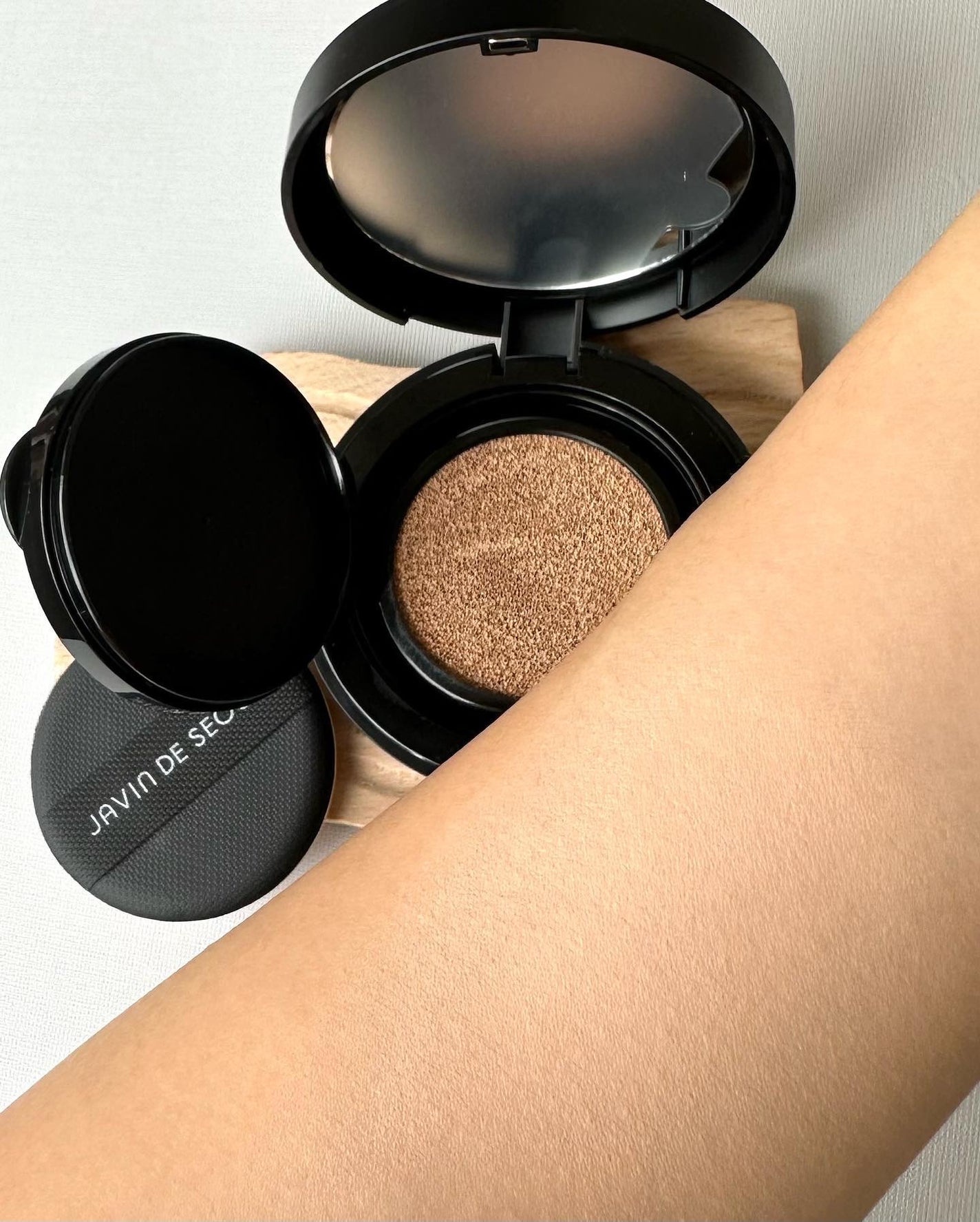 ジャビンドゥソウル ウインクファンデーションパクト/Javin De Seoul/クッションファンデーションを使ったクチコミ(5枚目)