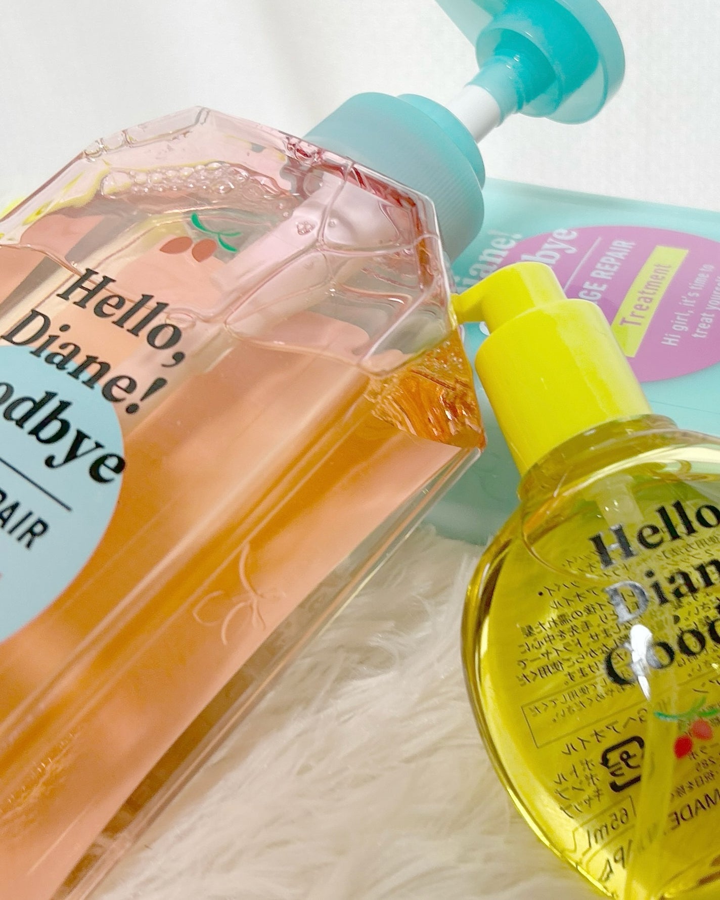 ハローダイアン グッバイ ダメージリペア シャンプー/トリートメント/ダイアン/市販シャンプーを使ったクチコミ(1枚目)