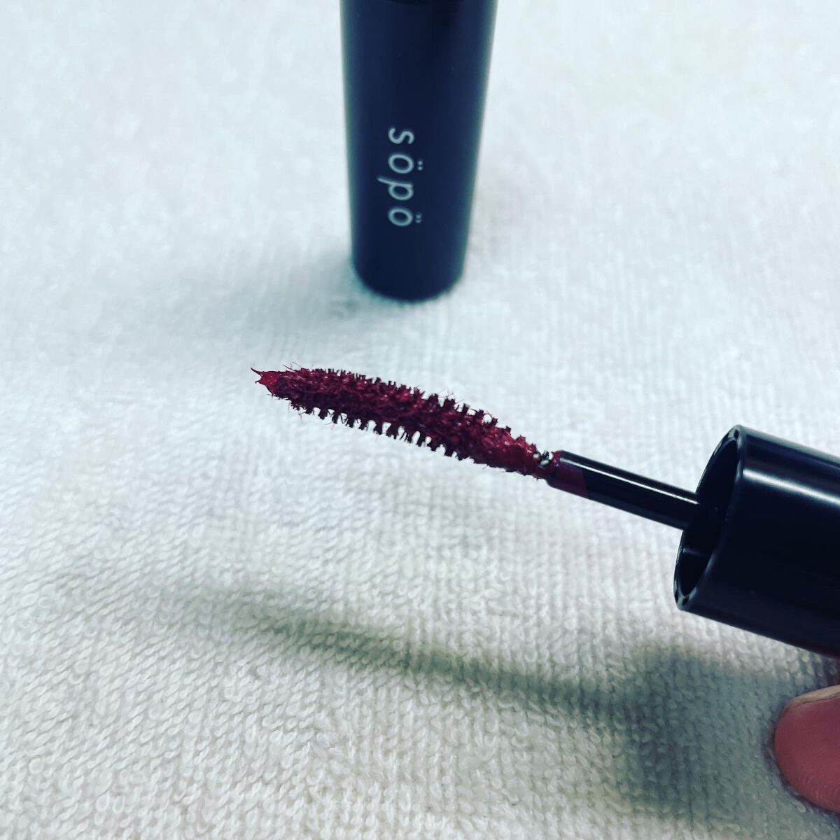 カラーマスカラ/sopo/マスカラを使ったクチコミ（2枚目）