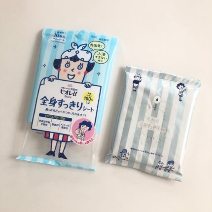 全身すっきりシート/ビオレu/ボディシートを使ったクチコミ(6枚目)