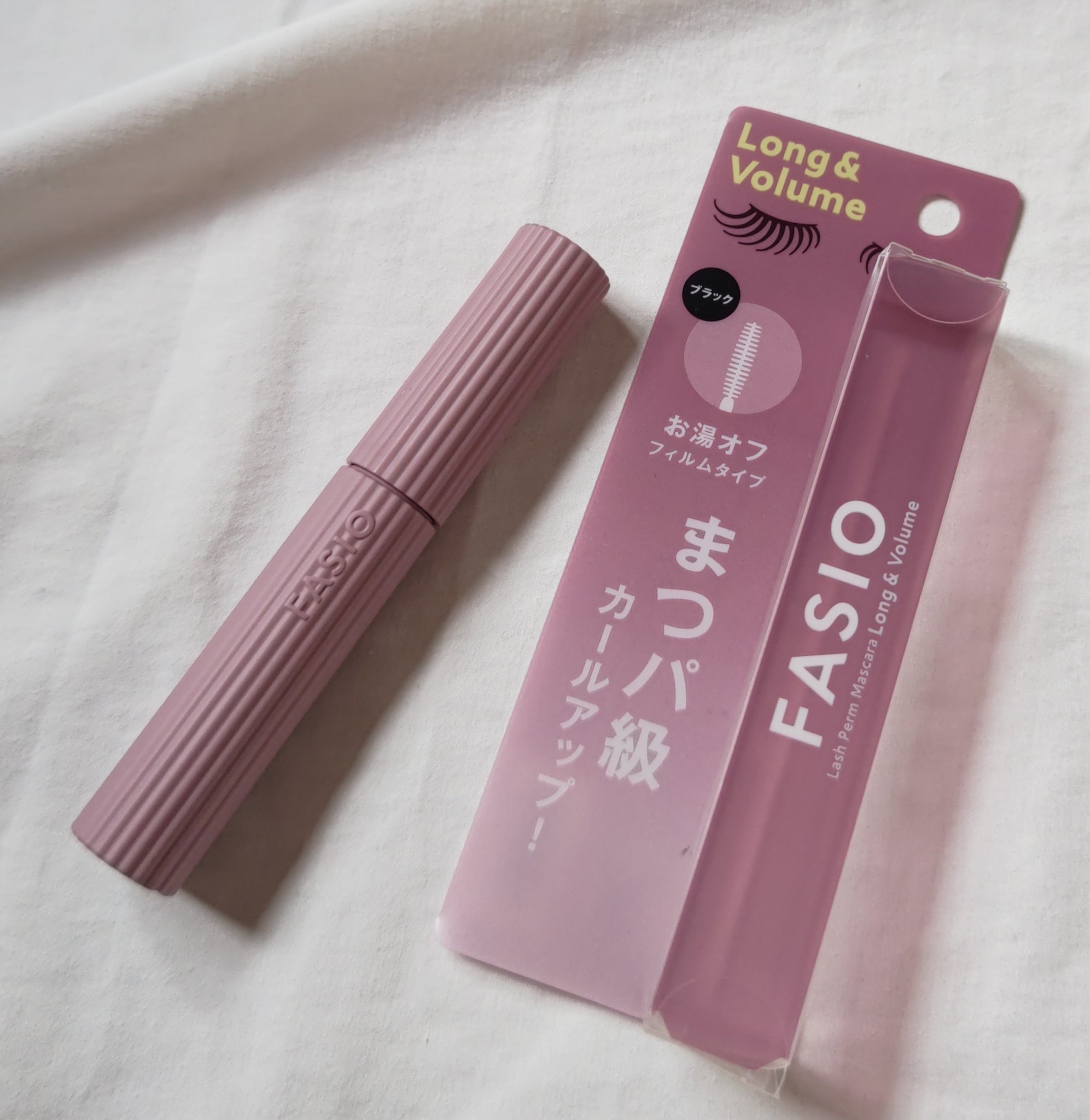 まつパ級 フィルム マスカラ (ロング&ボリューム)/FASIO/マスカラを使ったクチコミ（1枚目）