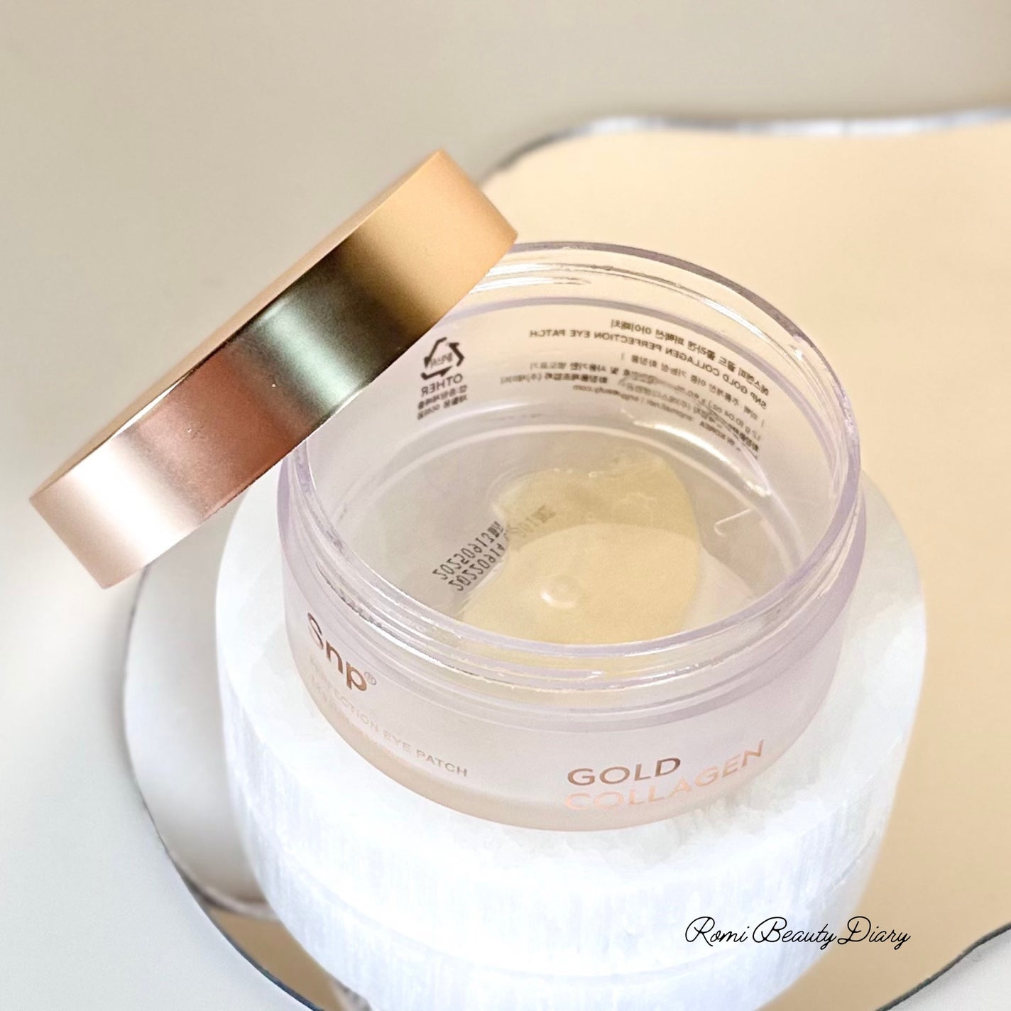 ゴールドコラーゲンパーフェクションアイパッチ/SNP/シートマスク・パックを使ったクチコミ(3枚目)