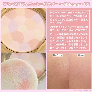 マシュマロフィニッシュパウダー　～Abloom～/キャンメイク/プレストパウダーを使ったクチコミ（3枚目）