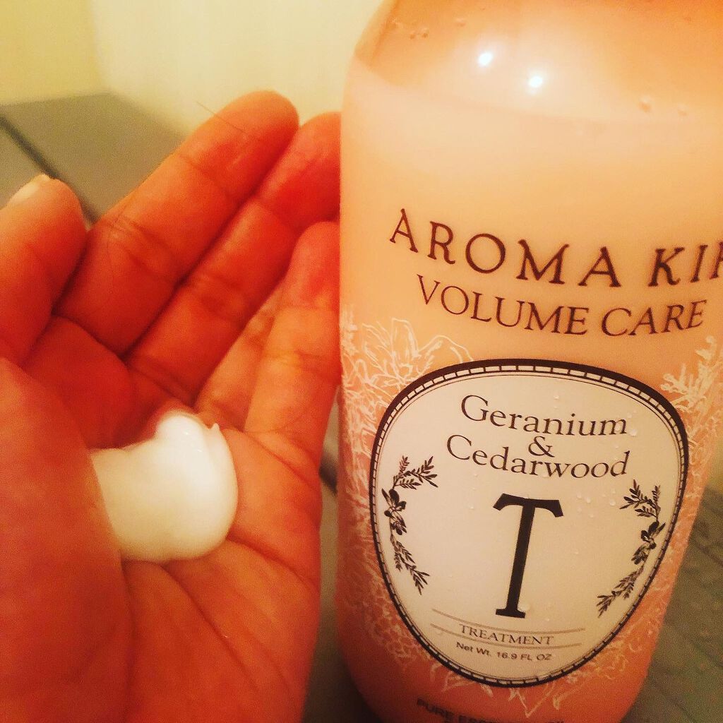 ボリュームケアシャンプー／トリートメント/AROMA KIFI/シャンプー・コンディショナーを使ったクチコミ（2枚目）