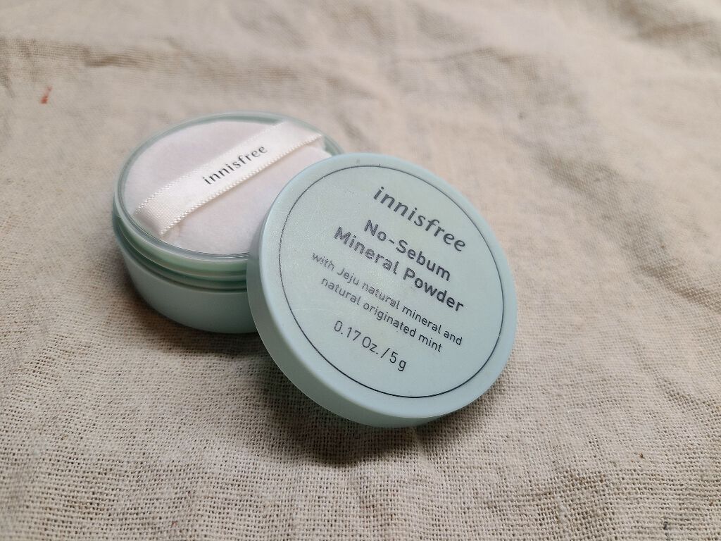 ノーセバム ミネラルパウダー/innisfree/ルースパウダーを使ったクチコミ（1枚目）
